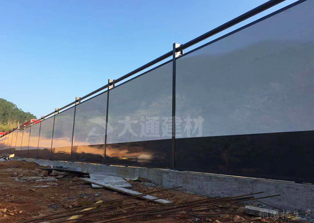 惠州鋼圍擋C類烤漆款-惠州房地產(chǎn)圍擋-惠州-深圳市大通建材有限公司鋼圍擋生產(chǎn)定制廠家